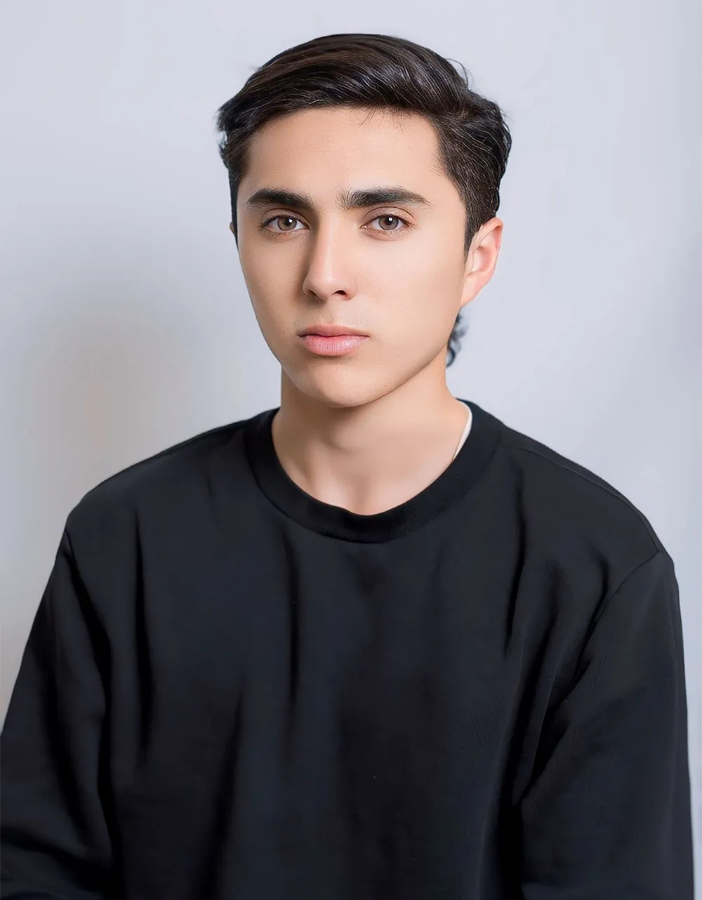 Close up portrait of Ethan Cole