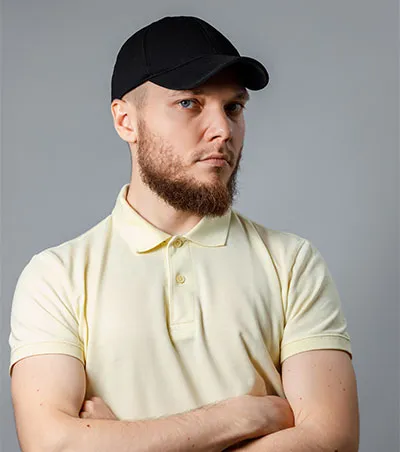 Close up portrait of James Walker